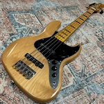 Squier Classic Vibe '70s Jazz Bass V, Natural
