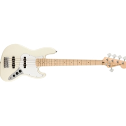 Squier Affinity Series Jazz Bass V, Olympic White